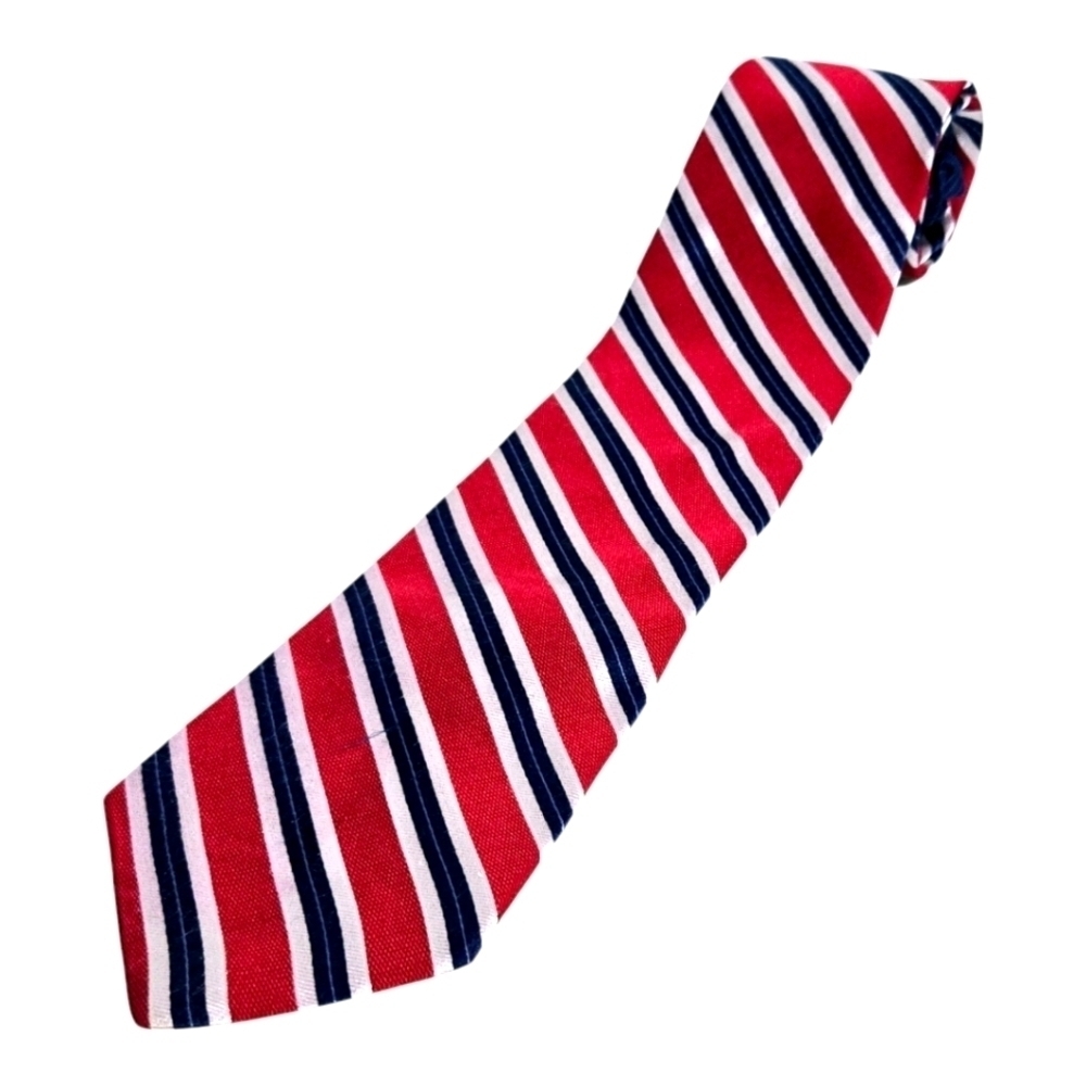 Tony Hilfiger Red Stripes  Necktie